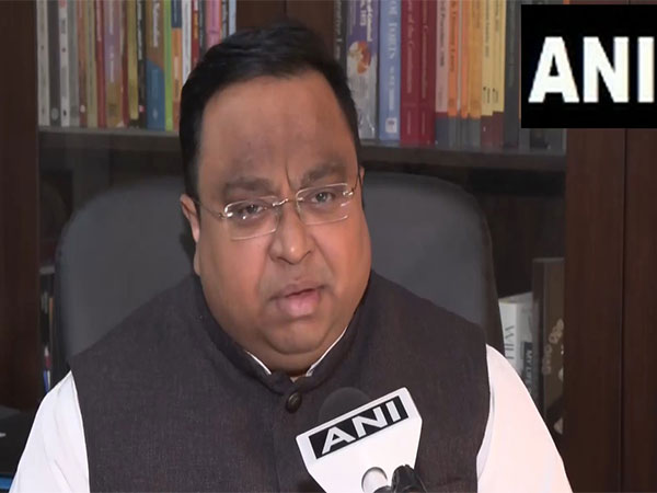 Biju Janata Dal (BJD) Rajya Sabha MP Sasmit Patra (Photo/ANI)