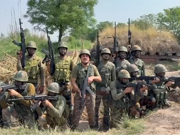 Visuals from Indian Army video (Photo/ANI)