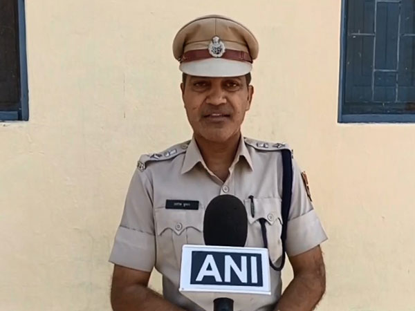 Additional Superintendent of Police (Addl. SP) Dungarpur Ashok Kumar Meena (Photo/ANI)
