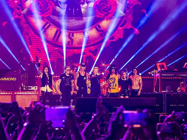 Guns N' Roses (Image Source: Rock band team)