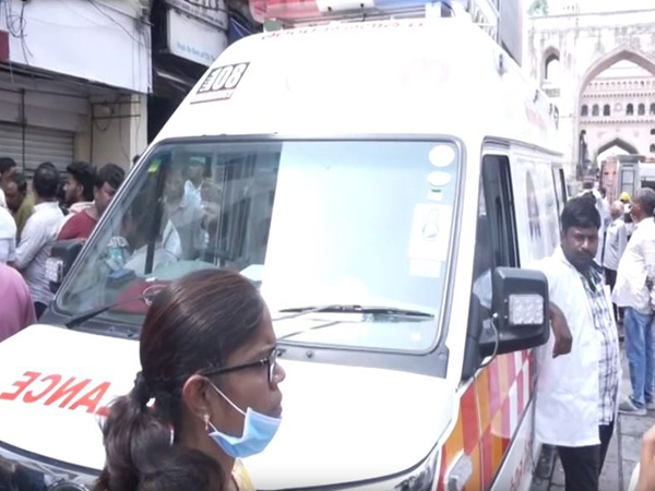 Visual from the fire incident (Photo/ANI)