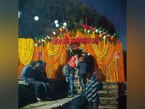 Sacred Rudranath temple reopened its doors to devotees. (Photo/ANI)