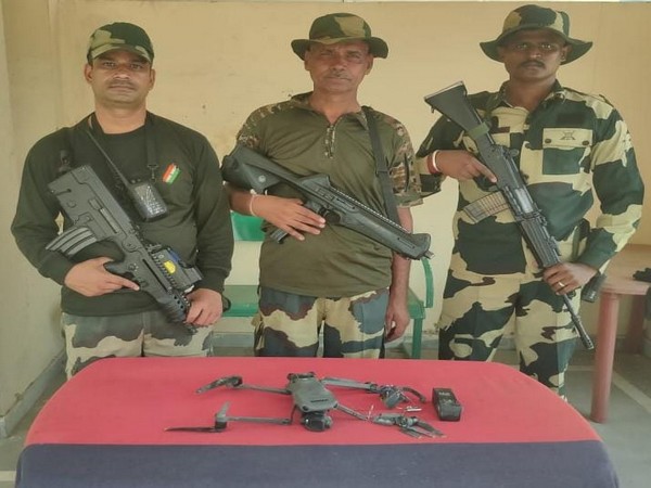 BSF recover drone near Amritsar’s Rattankhurd village (Photo/PunjabBSF)