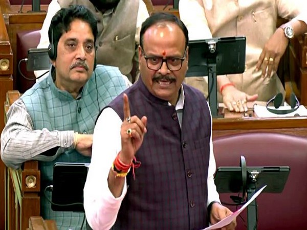 Uttar Pradesh Deputy Chief Minister Brajesh Pathak (Photo/ANI)