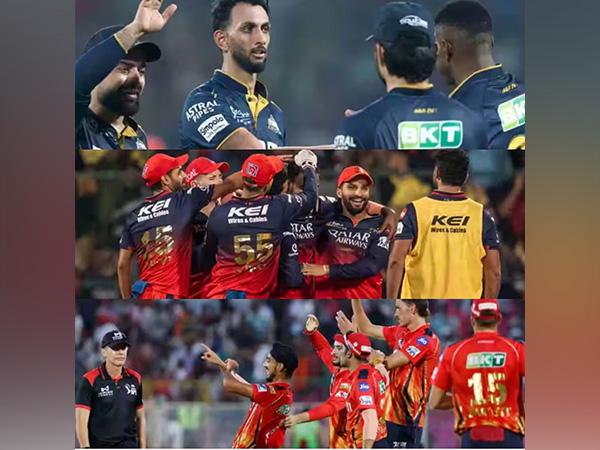 GT, RCB and PBKS have made it to the playoffs. (Photo- IPL) GT, RCB and PBKS have made it to the playoffs. (Photo- IPL)