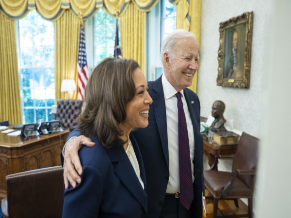 Former US Vice President Kamala Harris and former US President Joe Biden (Photo/X@KamalaHarris) Former US Vice President Kamala Harris and former US President Joe Biden (Photo/X@KamalaHarris)