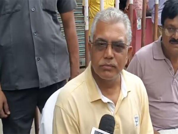 Bharatiya Janata Party (BJP) leader Dilip Ghosh (Photo/ANI) Bharatiya Janata Party (BJP) leader Dilip Ghosh (Photo/ANI)