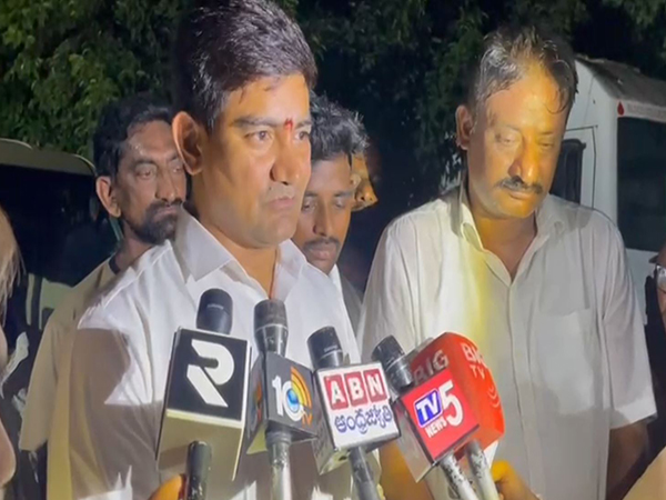 Andhra Pradesh MSME Minister Kondapalli Srinivas (Photo/ANI) Andhra Pradesh MSME Minister Kondapalli Srinivas (Photo/ANI)