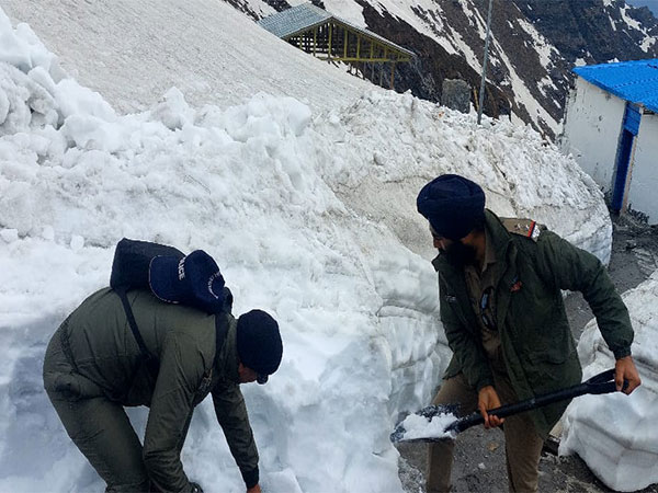 Uttarakhand Police have conducted field inspection of the walking route of Hemkund Sahib Yatra (Photo/X/@uttarakhandcops)  