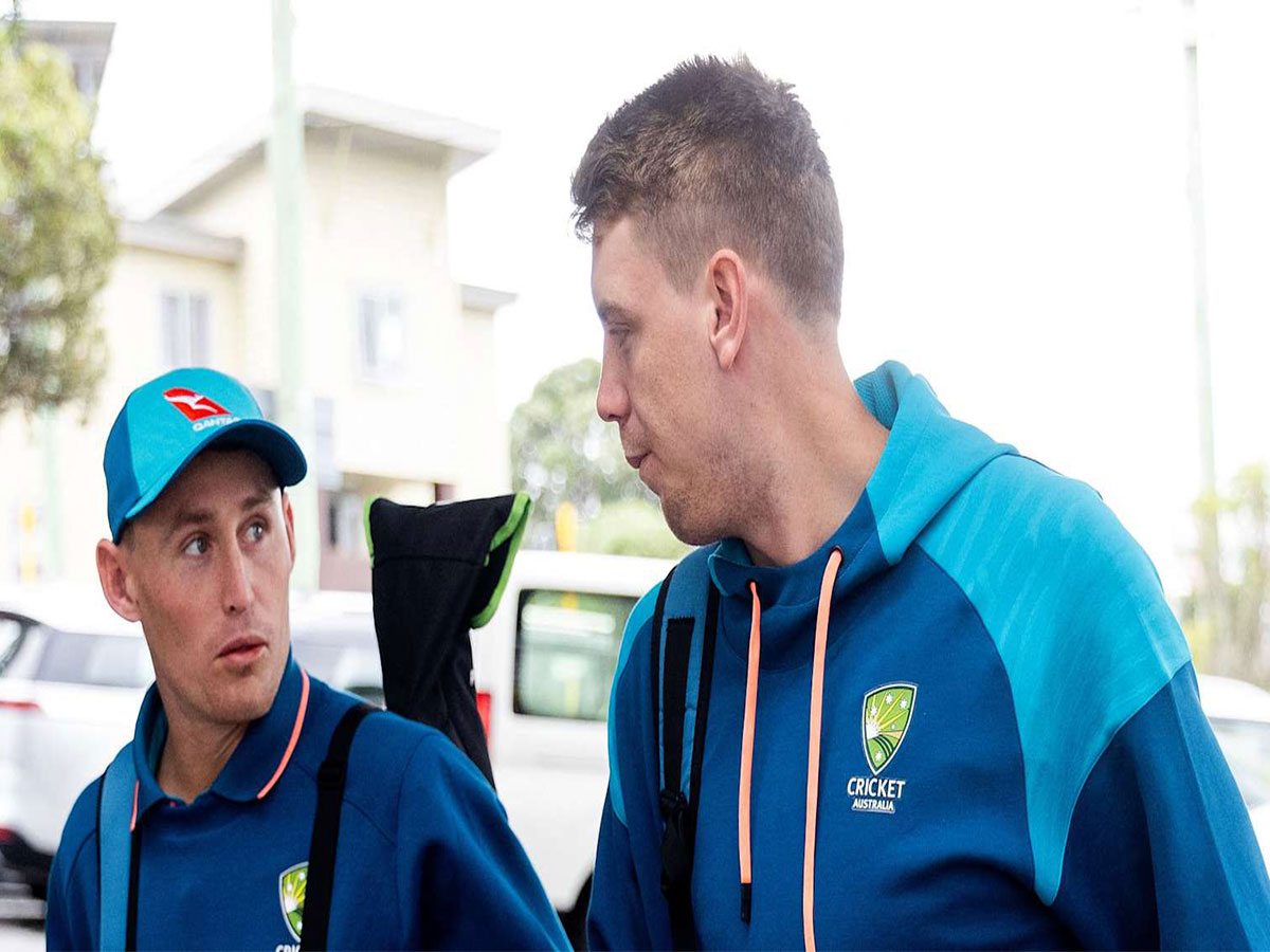 Marnus Labuschagne and Cameron Green (Photo: ICC)