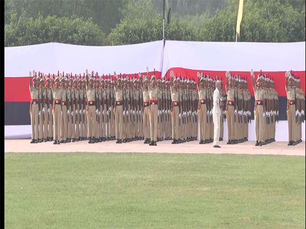 Delhi Police holds passing-out parade of 1308 recruit constables(Photo/ANI)