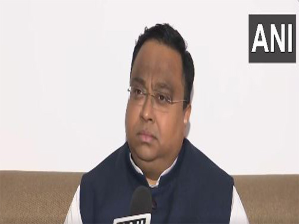 Biju Janata Dal (BJD) Rajya Sabha MP Sasmit Patra (Photo/ANI)