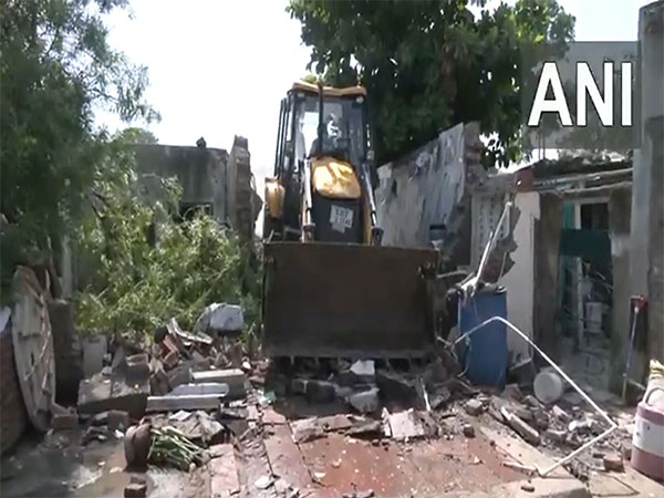 Demolition carried out in Rajkot, Gujarat (Photo/ ANI)