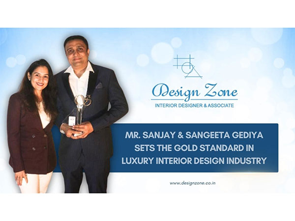 With 24 years of legacy, Design Zone, led by Ar. Sanjay & Sangeeta Gediya, is redefining luxury interiors through innovation, craftsmanship, and over 700 timeless design transformations.