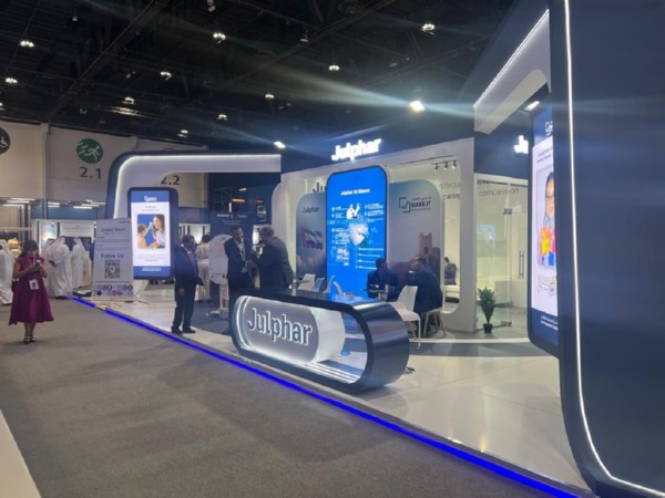 Julphar CEO Basel Ziyadeh announces AED 300 million investment plan to expand pharmaceutical manufacturing and exports. (Photo: WAM)