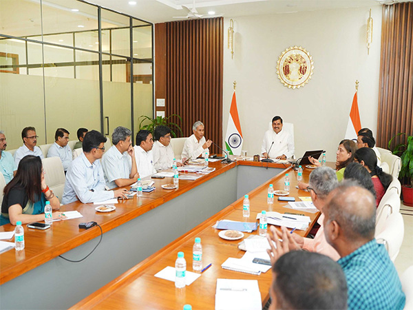 MP CM Mohan Yadav chairing the review meeting (Photo/X @DrMohanYadav51)