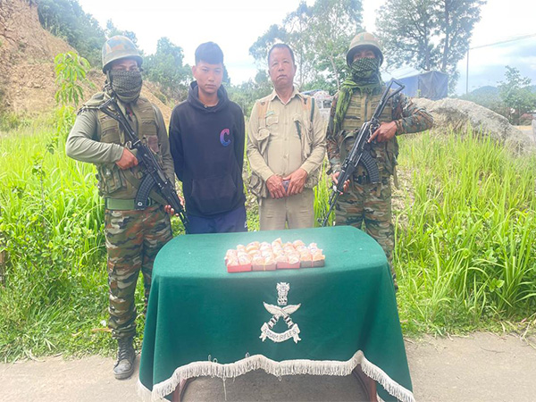 Heroin worth Rs. 90.02 lakhs recovered by Assam Rifles and Champhai’s Excise and Narcotics Department (Photo/ @Assam Rifles) 
