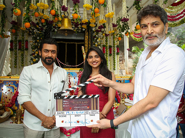 Suriya 46 goes on floors (Photo/X/@SitharaEnts)