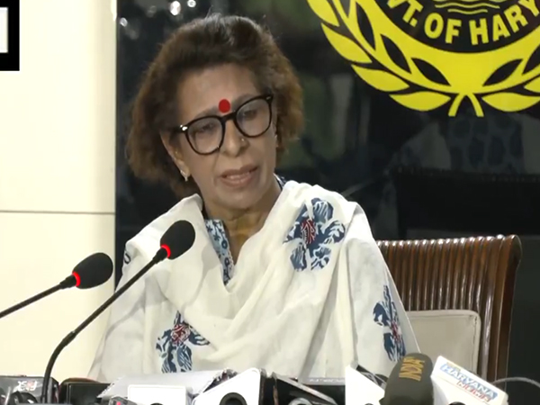 Haryana State Commission for Women Chairperson Renu Bhatia (Photo/ANI)