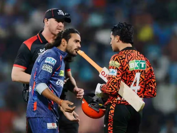 Digvesh Rathi and Abhishek Sharma during altercation (Photo- IPL)