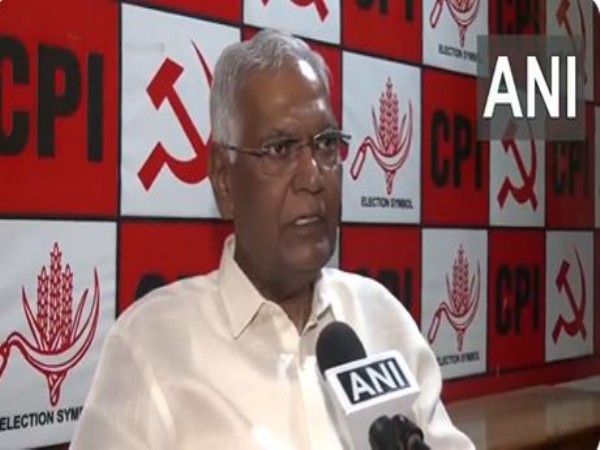 Communist Party of India (CPI) leader D Raja (Photo/ANI)