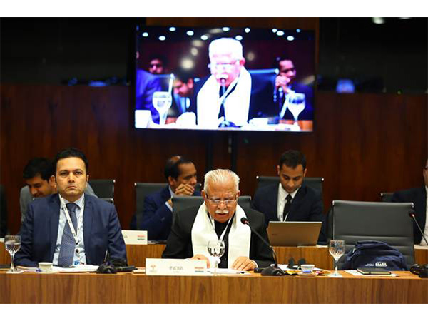 Union Minister Manohar Lal at BRICS Energy Ministers’ Meeting in Brasilia (Image: PIB)