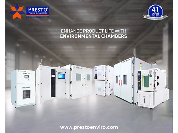 Presto Launches Advanced Environmental Chamber  99.2% Accuracy for Climate Testing