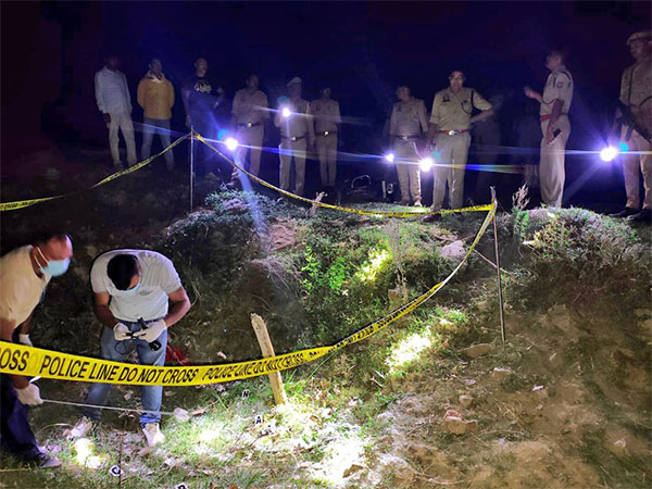 Visuals from spot (Photo/@gondapolice)