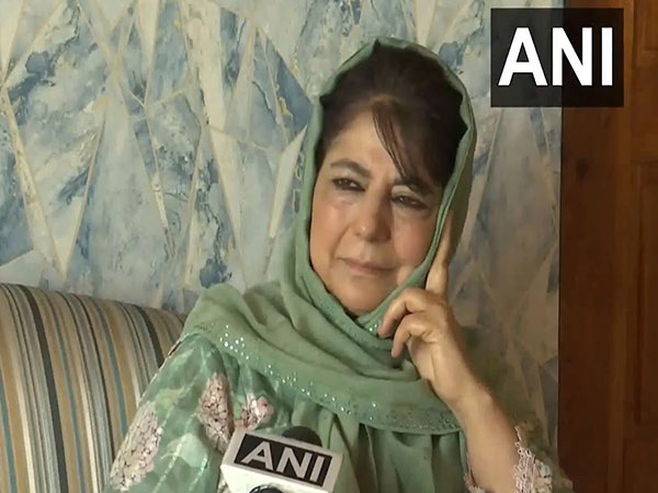 PDP chief Mehbooba Mufti (Photo/ANI)