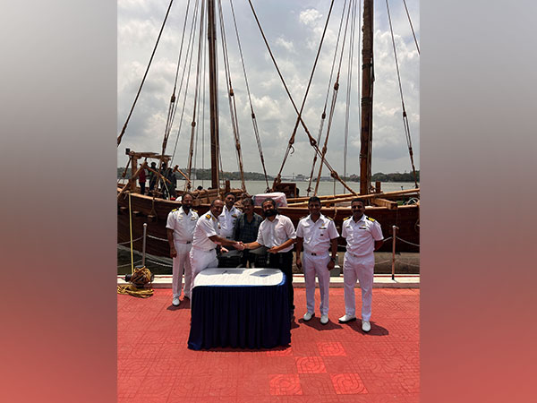 Indian Navy to induct traditionally built Ancient Stitched Ship. (Photo/ANI)