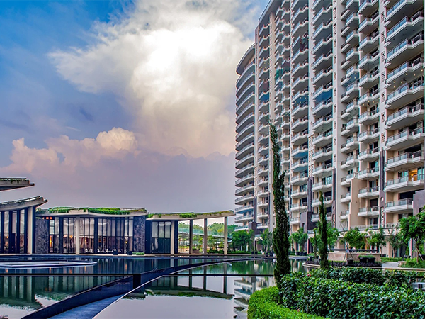 A DLF project in Gurugram (Image: DLF) A DLF project in Gurugram (Image: DLF)