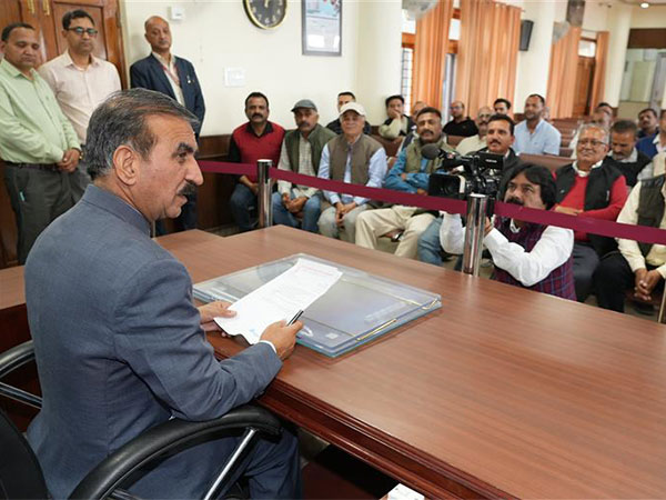 Himachal Pradesh Chief Minister Sukhvinder Singh Sukhu. (Photo/PUB)