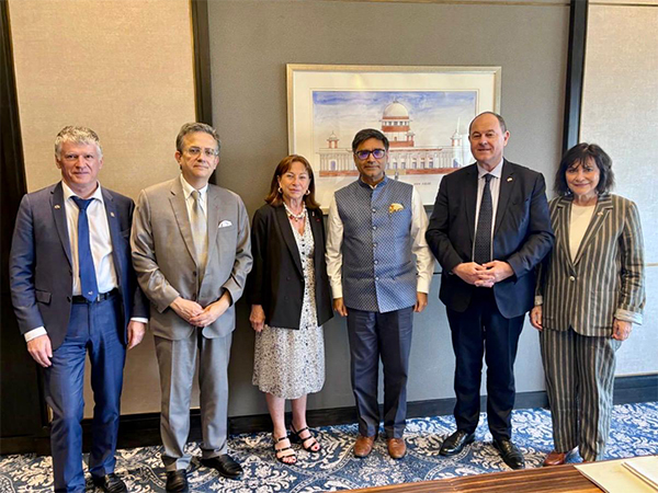 French Senate delegation holds talks with Foreign Secretary Vikram Misri on strengthening India-France Strategic Partnership. (Photo: X/ @FranceinIndia)