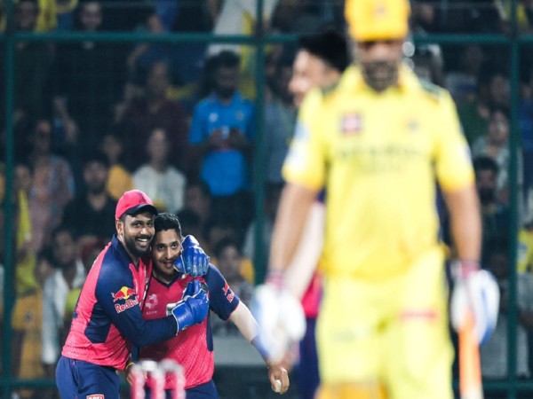 Sanju Samson celebrating (Photo: @rajasthanroyals/X) Sanju Samson celebrating (Photo: @rajasthanroyals/X)