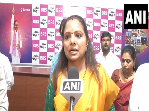 BRS MLC K Kavitha (Photo/ANI) BRS MLC K Kavitha (Photo/ANI)