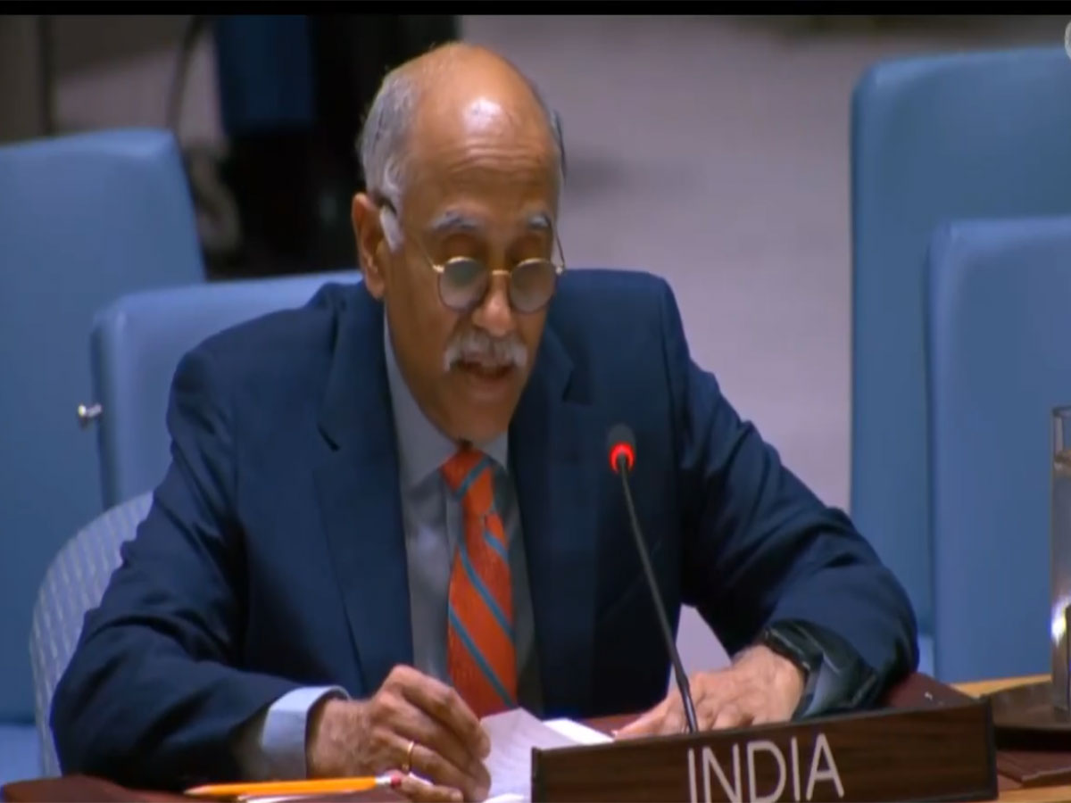 Permanent Representative of India to the United Nations sHarish (Image: X@IndiaUNNewYork)