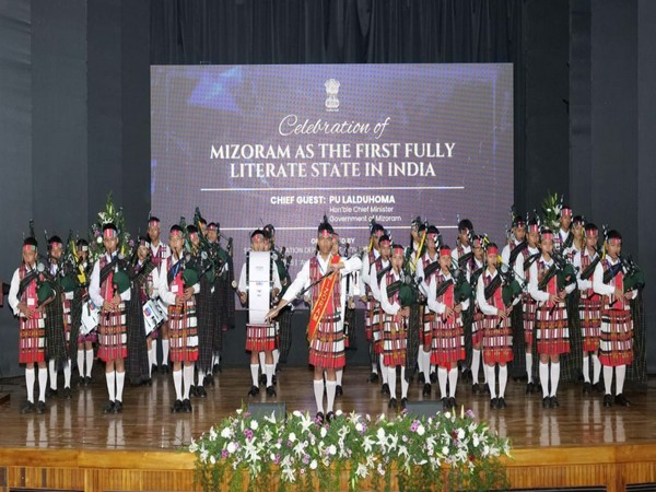 Celebrations as Mizoram declared first fully literate state (Photo/@EduMinOfIndia)