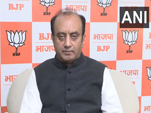 Bharatiya Janata Party (BJP) MP Sudhanshu Trivedi (Photo/ANI)