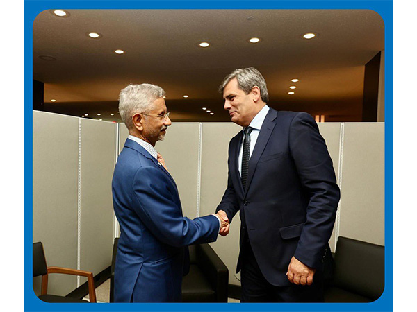 External Affairs Minister S Jaishankar with Montenegro Foreign Minister Ervin Ibrahimovic (Image: X@DrSJaishankar)