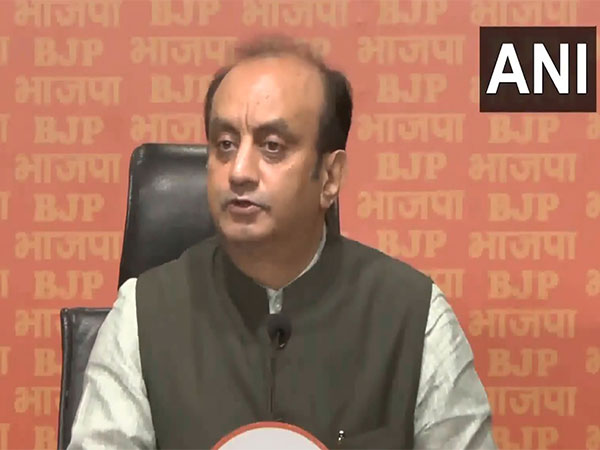 Bharatiya Janata Party (BJP) MP Sudhanshu Trivedi (Photo/ANI)
