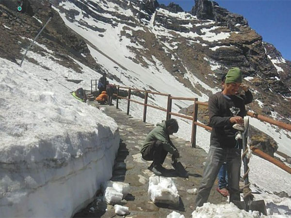 Preparations underway for  Hemkund Sahib Yatra  (Photo/ANI) 
