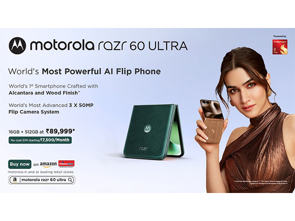 motorola razr 60 ultra goes on sale at just Rs. 89,999* (16GB + 512GB)