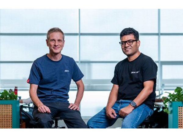 Jean-Yves Sireau, Founder and Rakshit Choudhary, newly appointed CEO of Deriv.