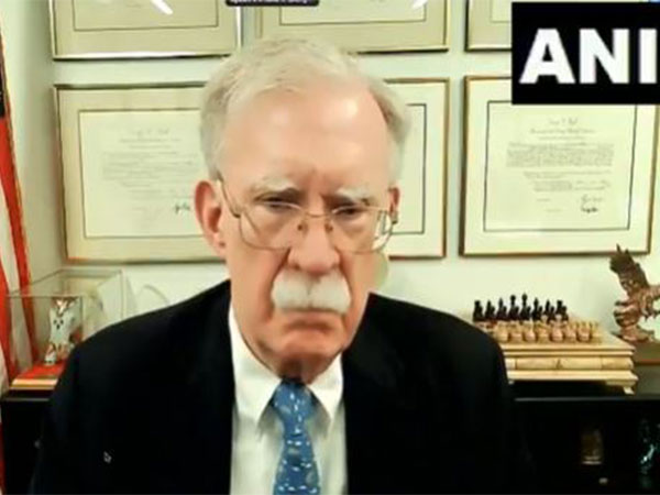 Former US National Security Advisor John Bolton (Photo/ANI)