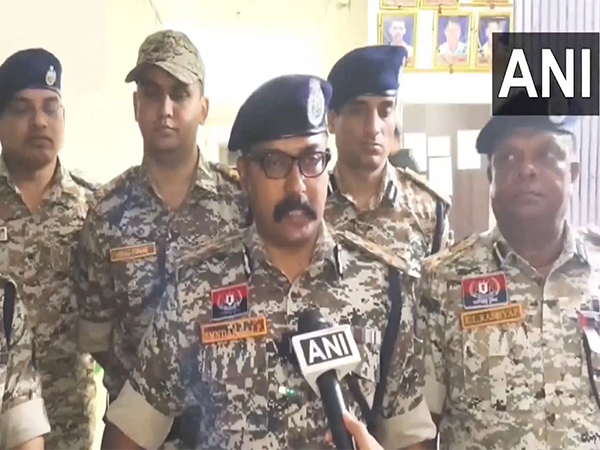 IG Bastar P Sundarraj (Photo/ANI)