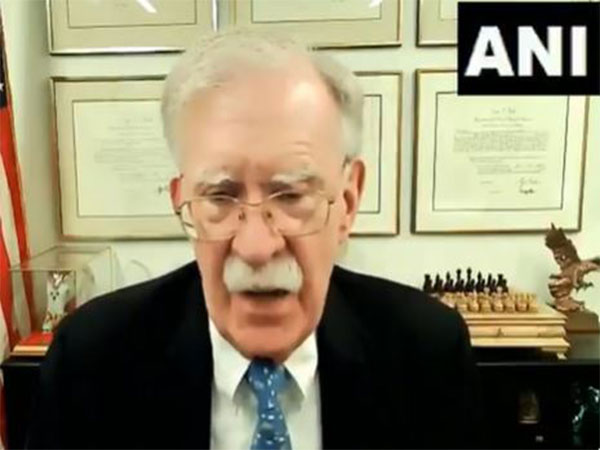 Former US National Security Advisor John Bolton (Photo/ANI)