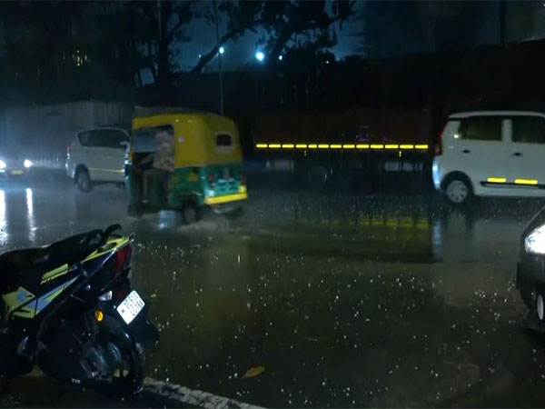 Delhi and adjoining areas witnessed heavy rain and gusty winds on Wednesday (Photo:ANI)