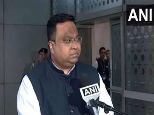 BJD MP Sasmit Patra (Photo/ANI)