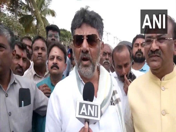 Karnataka Deputy Chief Minister DK Shivakumar (Photo/ANI)