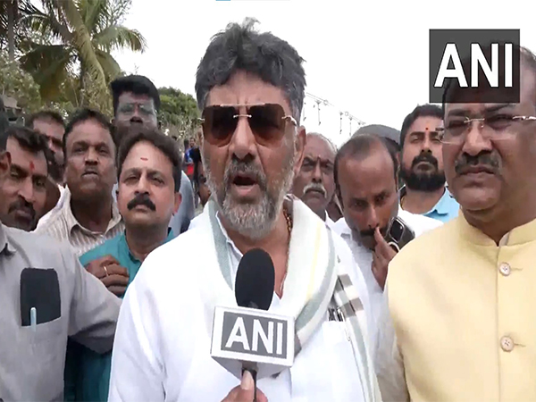 Karnataka Deputy Chief Minister DK Shivakumar (Photo/ANI)